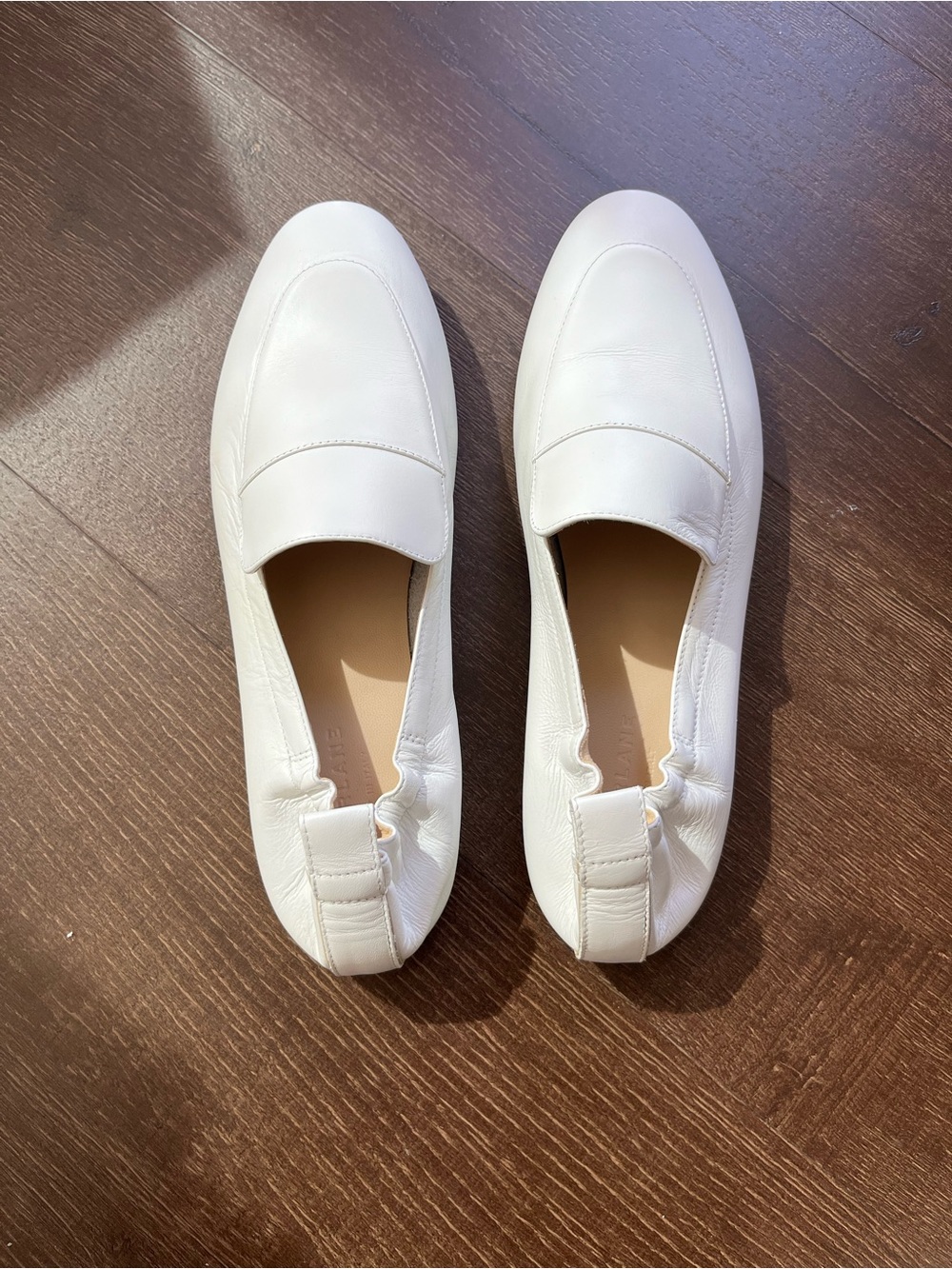 NWT EVERLANE – The Day Leather Loafer White size 9.5